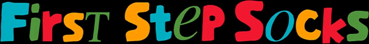 First Step Socks one line logo
